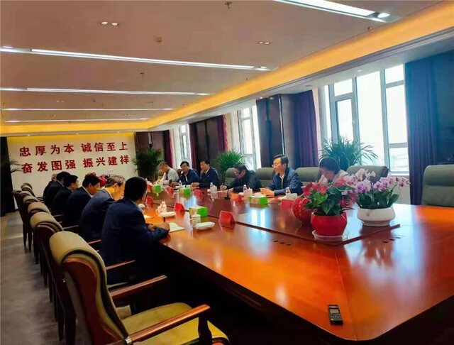 青島市委常委、膠州市委書記劉建軍調(diào)研重點建筑企業(yè)(圖2)