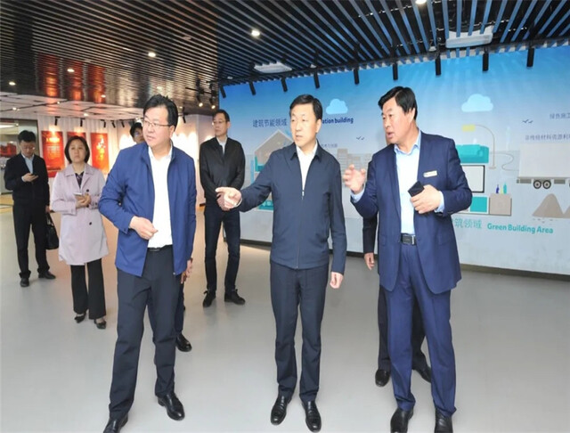 青島市委常委、膠州市委書記劉建軍調(diào)研重點建筑企業(yè)(圖1)